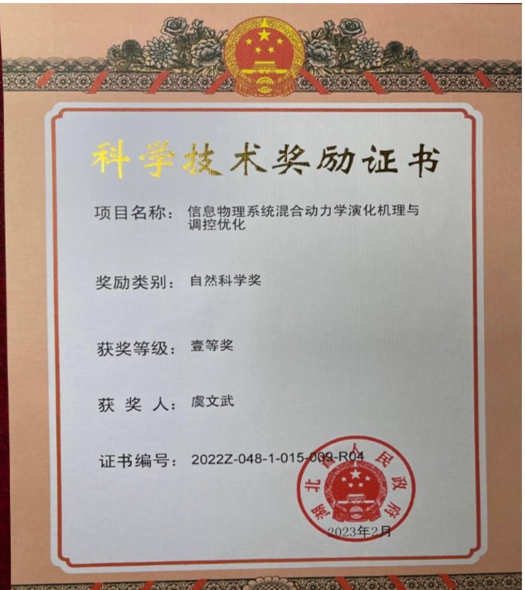 2021年，产学研合作创新成果二等奖（排2），中国产学研合作促进会
